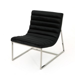 Raoul Parisian Modern Sofa Chair Black - Christopher Knight Home