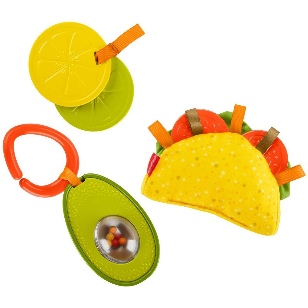 Photos - Rattle / Teether Fisher Price Fisher-Price Taco Tuesday Gift Set 