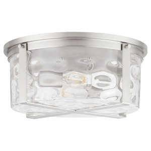 Quorum Lighting Steinway 2 - Light Flush Mount in  Satin Nickel - 1 of 1