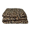 VCNY 6pc Twin XL Cheetah Reversible Comforter Set: Microfiber, Hypoallergenic, Machine Washable - 4 of 4