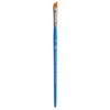 Princeton Select Artiste Angle Shader Brush, Synthetic Bristles, Short Handle Mixed Media Paintbrush, Jewel Blue, Size 1/4 inch, Pack of 6 - 2 of 4