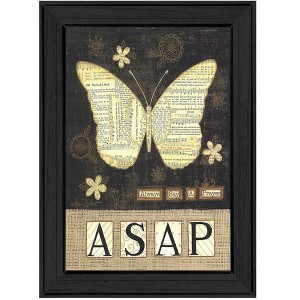 "Always Say a Prayer" By Annie LaPoint, Printed Wall Art, Ready To Hang Framed Poster, Black Frame - 1 of 4