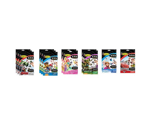 Colorforms On the Go Re-Stickable Playset Party Favor Pack