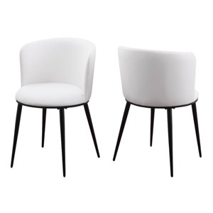 Brassex Set of 2 Ariel Dining Chairs - 1 of 4