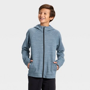 Boys' Siro Ponte Full Zip Hoodie Sweatshirt - All In Motion™ - 1 of 3