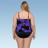 Aqua Green, Women's Triple Tier Tankini - 3 of 3