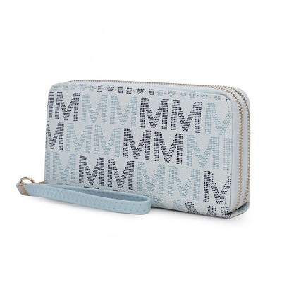 MKF Collection Hofstra M Signature Wristlet Wallet Vegan Leather Card Slots by Mia K