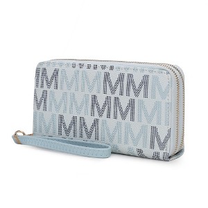 MKF Collection Hofstra M Signature Wristlet Wallet Vegan Leather Card Slots by Mia K - 1 of 4