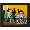 PosterPalooza | Photo Size Minimalist Black Picture Frame - UV Acrylic, Foam Board Backing, Hanging Hardware - 2 of 4