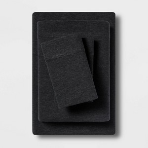 Full Tencel Jersey Blend Sheet Set Charcoal - Project 62 Nate Berkus , Grey