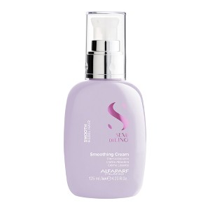 Alfaparf Milano Semi Di Lino Smooth Smoothing Cream - Leave-In Anti Frizz and Heat Protectant Hair Cream - 4.23 oz - 1 of 2
