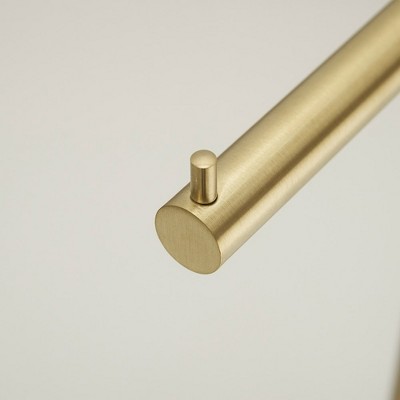 Brushed Gold Freestanding Stainless Steel Toilet Paper Holder