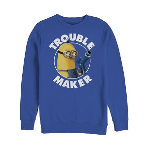 Men's Despicable Me Minion Trouble Maker Sweatshirt - 1 of 3