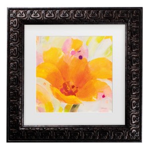 Trademark Fine Art - Albena Hristova Bright Tulips I Matted Framed Art - 1 of 4