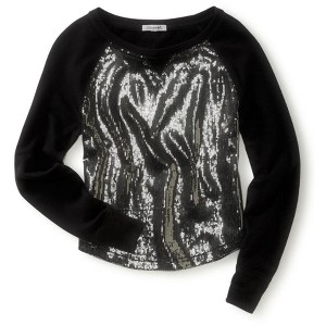 Aeropostale Womens Sparkle Over Sparkle Sweatshirt - 1 of 1