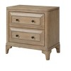 NicBex Nightstand with 2 Drawers,Modern Bedside Table with Unique Design,Side Table for Bedroom,Living Room - 4 of 4
