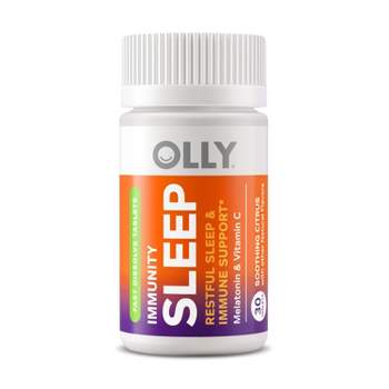OLLY Immunity Sleep Fast Dissolve Vegan Tablets - 30ct