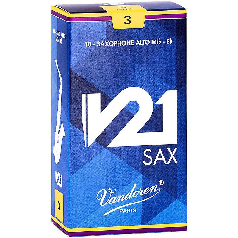 Vandoren V21 Alto Saxophone Reeds, 1 of 3