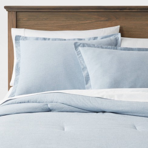 Chambray hotsell pillow shams