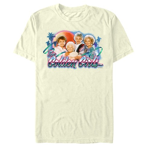 Men s The Golden Girls 80s Graffiti Portrait T shirt Target