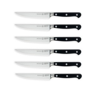 Messermeister Meridian Elite 6 Piece Fine Edge Steak Set in Steak Knife Pouch - 1 of 4