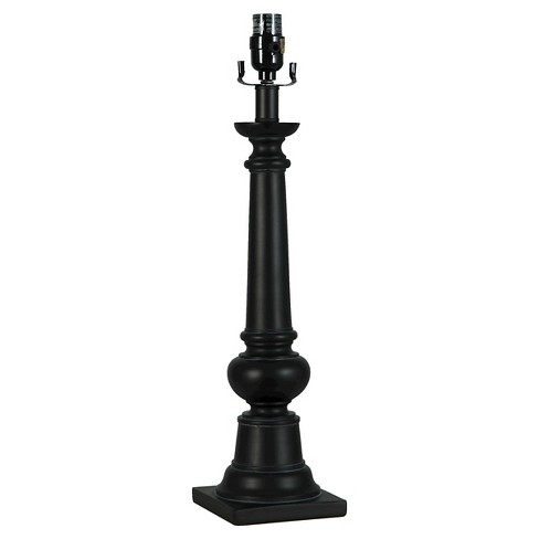 Column Large Lamp Base Black - Threshold™ : Target