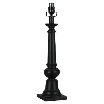 Column Large Lamp Base Black - Threshold™