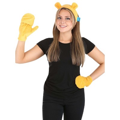 HalloweenCostumes.com    Fun Costumes Pooh Soft Headband & Gloves Kit, Orange