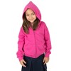 Leveret Kids Zipper Classic Solid Color Sweat Hoodie - 2 of 3