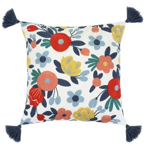 Josephina Floral Decorative Pillows - Levtex Home - 1 of 3