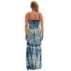 Riviera Sun Womens Maxi Dress  Smocked Adjustable Strap Long Sundress  Summer Dresses - 3 of 4