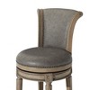 Maven Lane Pullman Swivel Bar Stool with Faux Leather 31" - 4 of 4