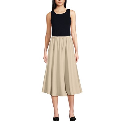 Lands' End Women's Sleeveless Solution Duet Dress