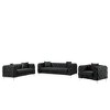 Modern Contemporary  with Deep Button Tufting Dutch Velvet -Morden Fort - 3 of 4
