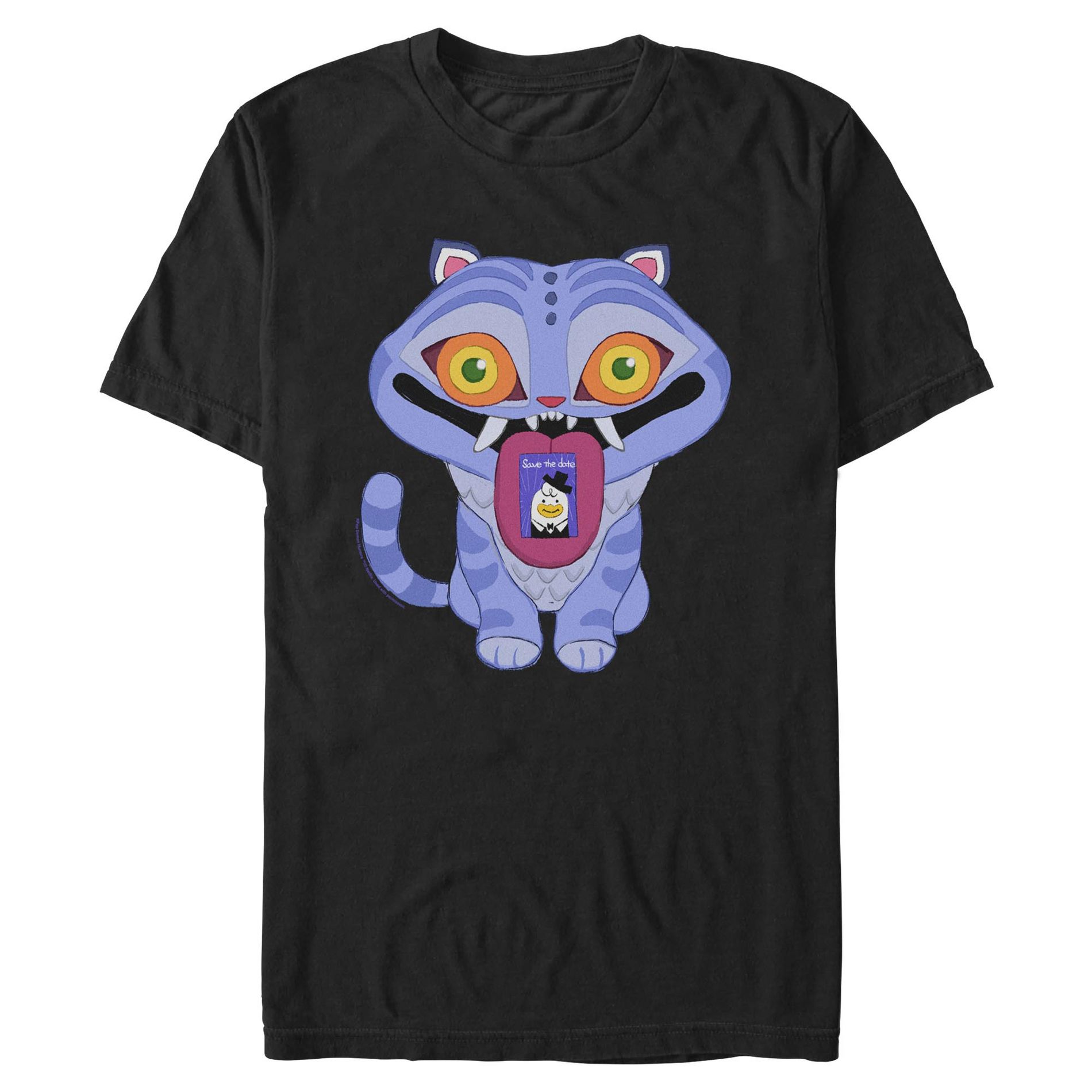 Mens KPop Demon Hunters Derpy Save The Date T Shirt
