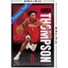 Trends International NBA Houston Rockets - Amen Thompson 25 Framed Wall Poster Prints - 3 of 4