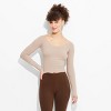 Women's Long Sleeve V-Neck T-Shirt - Wild Fable™ - 2 of 4