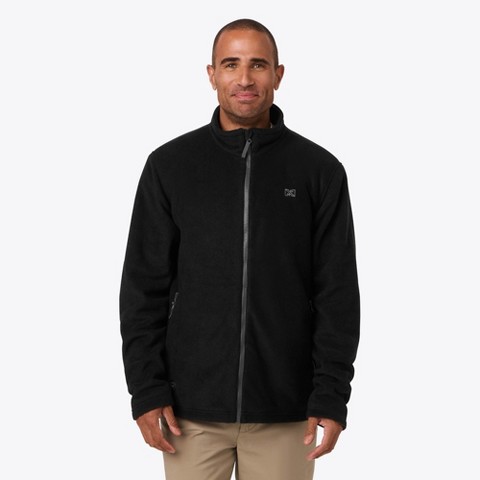 MOBILE WARMING Men's Trek 2.0 Heated Fleece Jacket 2X-Large Black