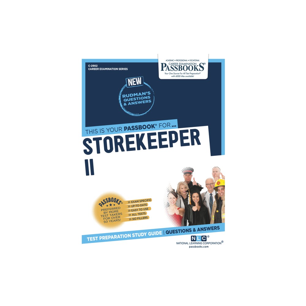ISBN 9781731829023 product image for Storekeeper II (C-2902) - (Career Examination) by National Learning Corporation  | upcitemdb.com