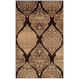 Traditional Damask Medallion Indoor Area Rug or Runner by Blue Nile Mills - 1 of 4