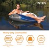 Intex Mega Chill II Inflatable 72 Can Beverage Cooler Bundled with River Run I 1 Person Inflatable Floating Lounge Water Raft (4 Pack) - 2 of 4