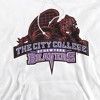 City College of New York Official Distressed Primary Logo Adult Pull-Over Hoodie - 2 of 4