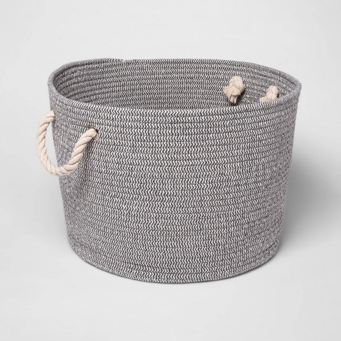 Large Round Coiled Rope Basket Cloud Island Target