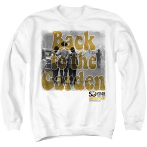 Men's Woodstock 50 Years Dove Crewneck Sweatshirt - 1 of 4