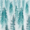 LunaLulinlk Treeline Fabric Shower Curtain, 72" x 72" - 3 of 4