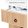 Wood Dresser for Bedroom,6 Drawers Raw Wood Dresser,Modern Chest of Drawers Storage Cabinet,Nursery, Laundry, Living Room, Hallway, Office, Bedroom - 4 of 4