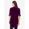 Roaman's Pintuck Velour Tunic - 3 of 4