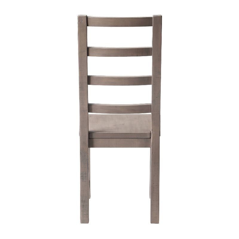 Set of 2 Auckland Side Chairs Weathered Gray - Steve Silver Co., 4 of 7