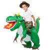 Garvee Inflatable Costume- Inflatable Dinosaur Costume, Halloween Costumes, Funny Blow up Costumes,Onesize - 3 of 4
