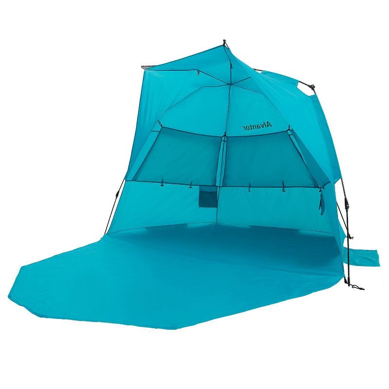 Alvantor Outdoor Automatic Pop-Up Sun Shade Canopy 3 People Beach Shelter Tent Turquoise, 6 of 12